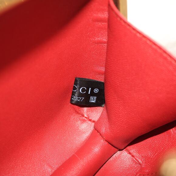 Gucci Linen Herbarium Cherry Blossom Print Broadway Box Chain Clutch Bag - Picture 14 of 15